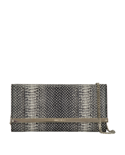 Milla Long Wallet On Chain, front view